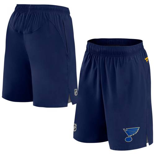 ファナティクス ブルース オーセンティック プロ ショーツ ハーフパンツ メンズ 青色 ブルー MEN'S 【 FANATICS BLUES AUTHENTIC PRO RINK SHORTS - / BLUE 】 メンズファッション ズボン