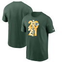 ナイキ パッカーズ Tシャツ メンズ 緑 グリーン MEN'S 【 NIKE PACKERS 2021 PLAYOFFS BOUND T-SHIRT - / GREEN 】 メンズファッション トップス カットソー