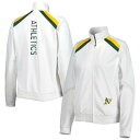 ジースリー アスレチックス フルジップ トラック ジャケット レディース 白色 ホワイト トラックジャケット WOMEN'S 【 G-III ATHLETICS FLAG FULL-ZIP TRACK JACKET - / WHITE 】