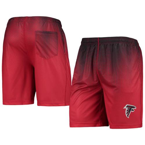 ファルコンズ トレーニング ショーツ ハーフパンツ メンズ 赤 レッド MEN'S 【 FOREVER COLLECTIBLE FOREVER COLLECTIBLE FALCONS PIXEL GRADIENT TRAINING SHORTS - / RED 】 メンズファッション ズボン