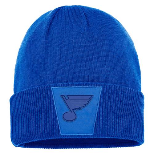 ファナティクス ブルース オーセンティック プロ ニット メンズ 青色 ブルー MEN'S 【 FANATICS BLUES AUTHENTIC PRO ROAD KNIT HAT - / BLUE 】 バッグ キャップ 帽子 メンズキャップ 帽子 キャップ