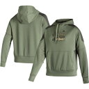 AfB_X }CA~ t[fB[ p[J[ fB[X  O[ WOMEN'S y ADIDAS MIAMI FL SALUTE TO SERVICE PULLOVER HOODIE - / GREEN z fB[Xt@bV gbvX