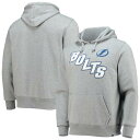 フォーティーセブンブランド ライトニング フーディー パーカー メンズ 灰色 グレー MEN'S 【 47 BRAND 47 BRAND LIGHTNING PREGAME HEADLINE PULLOVER HOODIE - / GREY 】 メンズファッション トップス