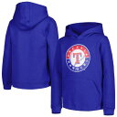 アウタースタッフ レンジャース チーム ロゴ フーディー パーカー 青色 ブルー ジュニア キッズ 【 OUTERSTUFF RANGERS TEAM PRIMARY LOGO PULLOVER HOODIE - BOYS' GRADE SCHOOL / BLUE 】 ベビー マタニティ トップ