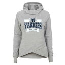 アウタースタッフ ヤンキース フーディー パーカー 灰色 グレー ジュニア キッズ 【 OUTERSTUFF YANKEES SPECTACULAR FUNNEL HOODIE - BOYS' GRADE SCHOOL / GREY 】 ベビー マタニティ トップス