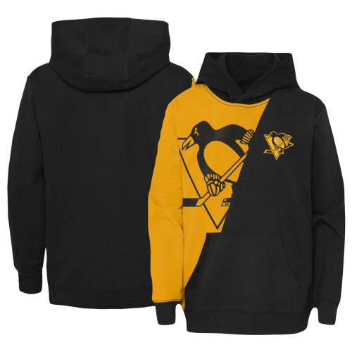 アウタースタッフ ペンギンズ フーディー パーカー ジュニア キッズ 【 OUTERSTUFF PENGUINS UNRIVALED PULLOVER HOODIE - BOYS' GRADE SCHOOL / METALLICS 】 ベビー マタニティ トップス