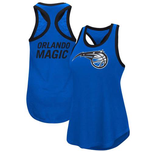 ジースリー マジック タンクトップ レディース 青色 ブルー WOMEN'S 【 G-III MAGIC SHOWDOWN SCOOP-NECK RACERBACK TANK TOP - / BLUE 】 レディースファッション トップス Tシャツ カットソー