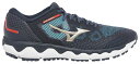 ~Ym EF[u EFCu Y F u[ S[h MEN'S Xj[J[ y MIZUNO WAVE HORIZON 5 - / BLUE GOLD z