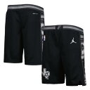 ナイキ ジョーダン スパーズ ショーツ ハーフパンツ 黒色 ブラック ジュニア キッズ 【 JORDAN SPURS STATEMENT EDITION SWINGMAN SHORTS - BOYS' GRADE SCHOOL / BLACK 】 ベビー マタニティ ボトムス