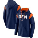 ファナティクス ブロンコス フーディー パーカー メンズ 青色 ブルー MEN'S 【 FANATICS BRONCOS CALL THE SHOT PULLOVER HOODIE - / BLUE 】 メンズファッション トップス