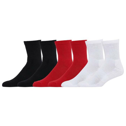 Lckr 【 Cush Crew Quarter Men's Red/Black/White 】 クルー インナー 下着 ナイトウェア メンズ 靴下 レッグウェア 靴下 メンズ Red 赤・レッド 黒色 ブラック 白色 ホワイト Lckr 【 Cush Crew Quarter Men's Red/Black/White 】 クルー インナー 下着 ナイトウェア メンズ 靴下 レッグウェア 靴下 メンズ Red 赤・レッド 黒色 ブラック 白色 ホワイト