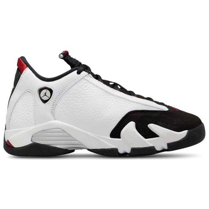 楽天スニケスナイキ ジョーダン Jordan 【 Retro 14 Boys' Grade School White/Varsity Red 】 レトロ キッズ ベビー マタニティ キッズファッション 靴 スニーカー 白色 ホワイト Red 赤・レッド