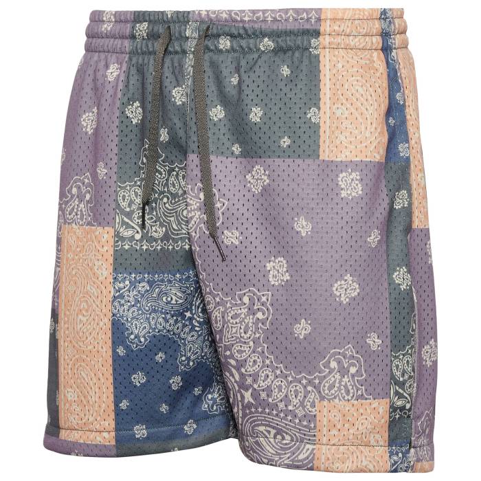 Lckr  Brentwood Mesh Shorts Men's Sedona Sage/Patchwork Paisley  硼...