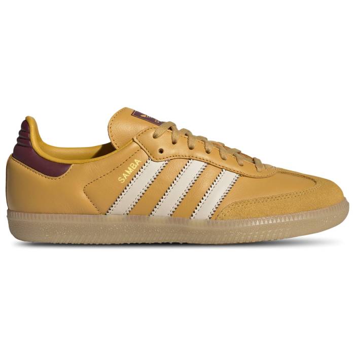 楽天スニケスアディダス Adidas Originals 【 Samba Boys' Grade School Preloved Yellow/Crystal Sand/Shadow Red 】 サンバ キッズ ベビー マタニティ キッズファッション 靴 スニーカー yellow 黄色・イエロー 砂色・サンド シャ
