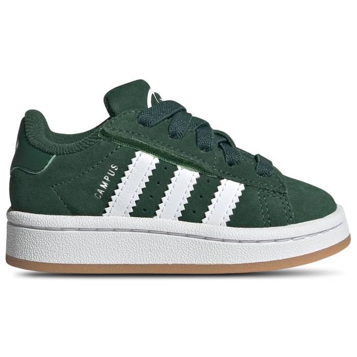 ǥ Adidas Originals  Campus 00S Cf El Boys' Toddler Dark Green/Whi...