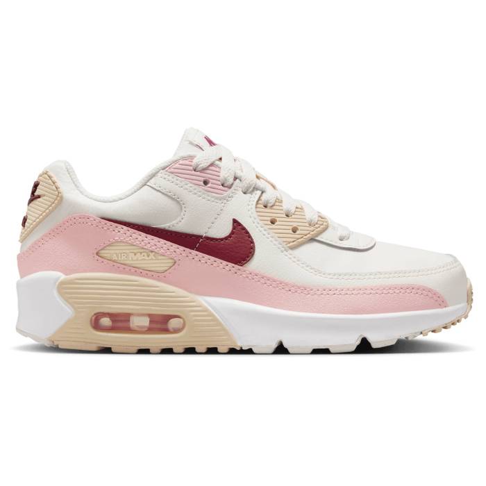 ʥ Nike  Air Max 90 Boys' Grade School Phantom/Dark Team Red/Echo Pi...