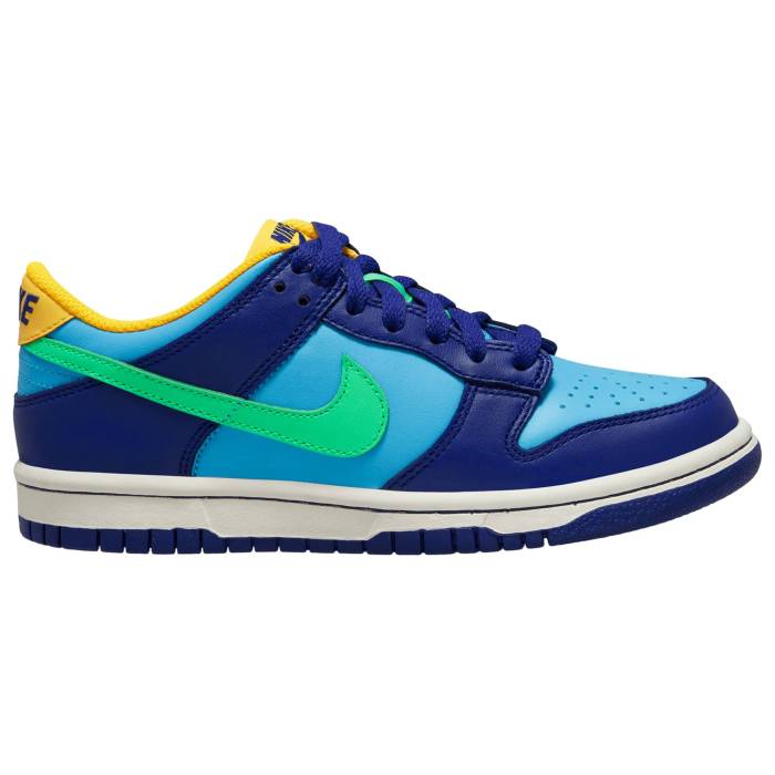 ʥ Nike  Dunk Low Asw Boys' Grade School Baltic Blue/Electric Algae/...