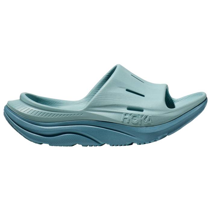 Hoka  Ora Recovery Slides 3 Men's Blue/Blue   󥺷  ¾  Ŀ ...