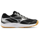 ミズノ Mizuno 【 Cyclone Speed 3 Boys' Grade School Silver/Black 】 Speed スピード スポーツ アウトドア バレーボール シューズ キッズ ジュニア用シューズ Silver 銀色・シルバー 黒色 ブラック