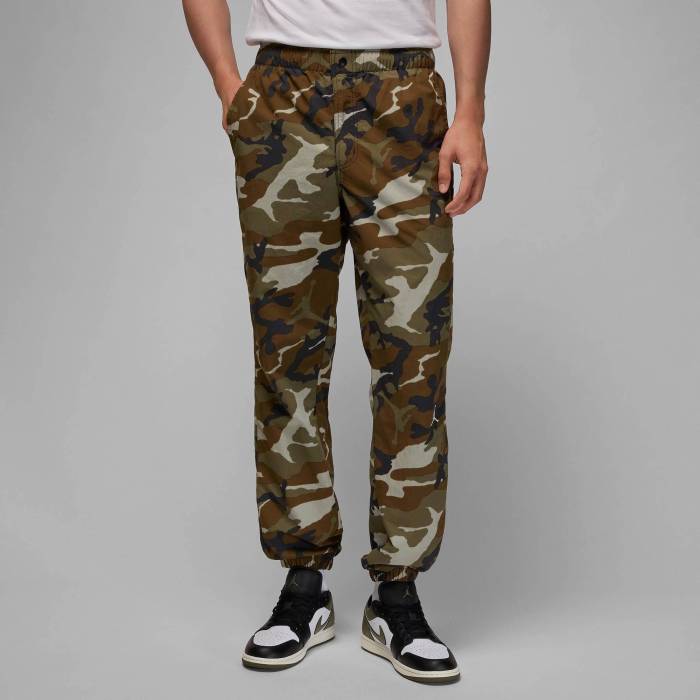 ʥ 硼 Jordan  Mvp Statement Aop Pants Men's Light Olive/Sail  ...