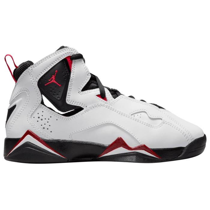 ʥ 硼 Jordan  True Flight Boys' Grade School Black/White/Varsity ...