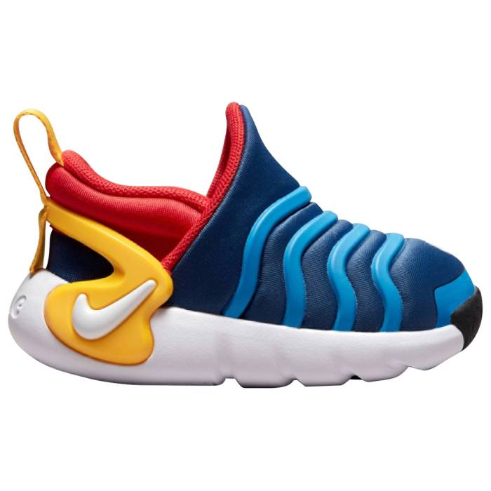 楽天スニケスナイキ Nike 【 Dynamo Go Flyease Boys' Toddler Mystic Navy/Light Photo Blue/University Gold 】 ダイナモ キッズ ベビー マタニティ ベビーファッション 靴 スニーカー 紺色 ネイビー 青色 ブルー ゴールド