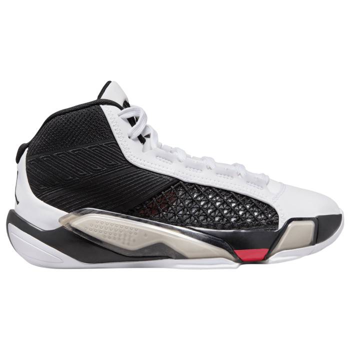 ʥ 硼 Jordan  Aj Xxxviii Boys' Grade School White/Black/Siren Red...