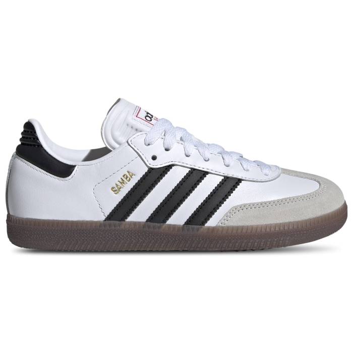 楽天スニケスアディダス Adidas Originals 【 Samba Boys' Preschool White 】 サンバ キッズ ベビー マタニティ キッズファッション 靴 スニーカー 白色 ホワイト