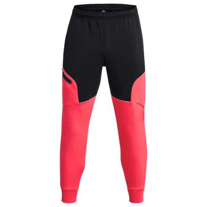 アンダーアーマー Under Armour 【 Unstoppable Fleece Joggers Men's Black/Beta/Beta 】 フリース ジョガーパンツ メンズファッション ズボン パンツ メンズ 黒色 ブラック