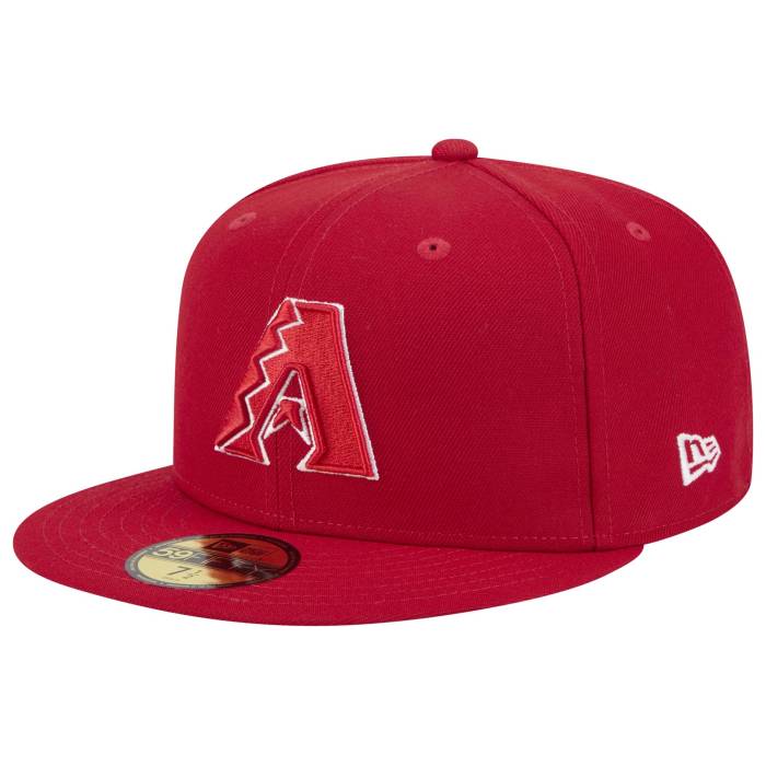 ニューエラ New Era 【 Diamondbacks 5950 Evergreen Sp Fitted Hat Adult Scarlet/Scarlet 】 ダイヤモンドバックス バッグ 小物 ブランド雑貨 帽子 メンズ帽子 キャップ ユニセックス