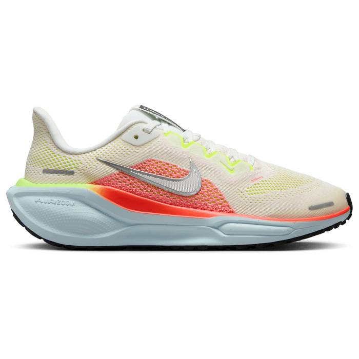 楽天スニケスナイキ Nike 【 Air Zoom Pegasus 41 Boys' Grade School Barely Volt/Bright Crimson/Summit White 】 ズーム ペガサス キッズ ベビー マタニティ キッズファッション 靴 スニーカー クリムゾン 白色 ホワイト