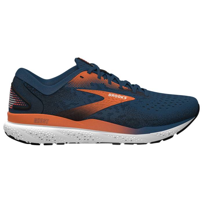 【★スーパーSALE★12/11深夜2時迄】ブルックス Brooks 【 Ghost 16 Men's Blue/Black/Orange 】 靴 メンズ靴 スニーカー メンズ 青色 ブルー 黒色 ブラック orange 橙・オレンジ