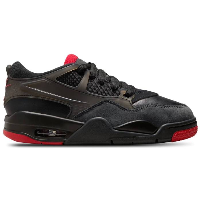 ʥ 硼 Jordan  Aj 4 Rm Boys' Grade School Black/Red/Grey  å ٥ӡ...