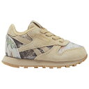 リーボック Reebok 【 Classic Leather Utility Boys' Toddler Parchment/Soft Camel 】 クラシック レザー キッズ ベビー マタニティ ベビーファッション 靴 スニーカー camel キャメル