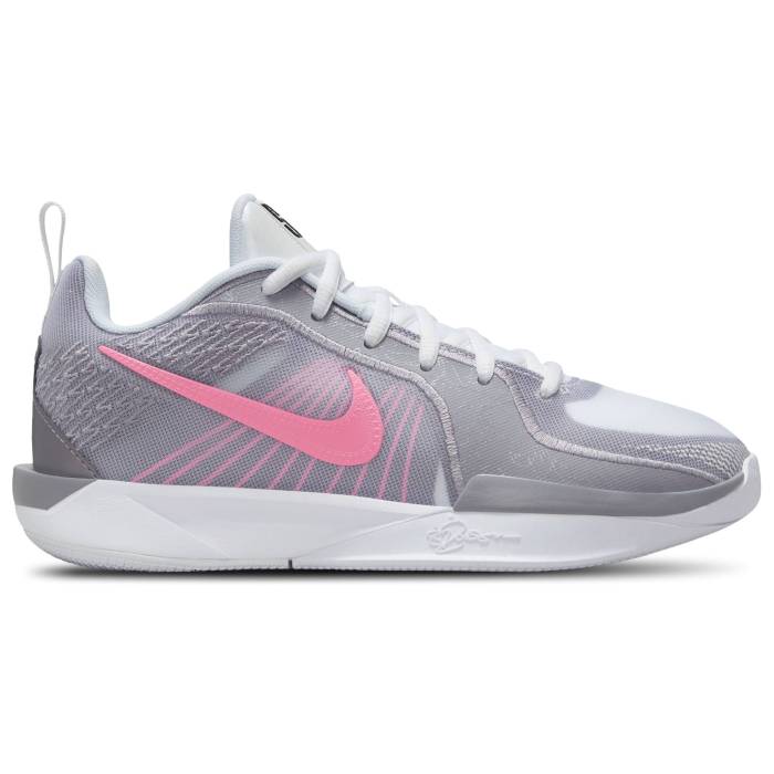 ʥ Nike  Sabrina 2 Girls' Grade School White/Pinksicle/Cement Grey ...