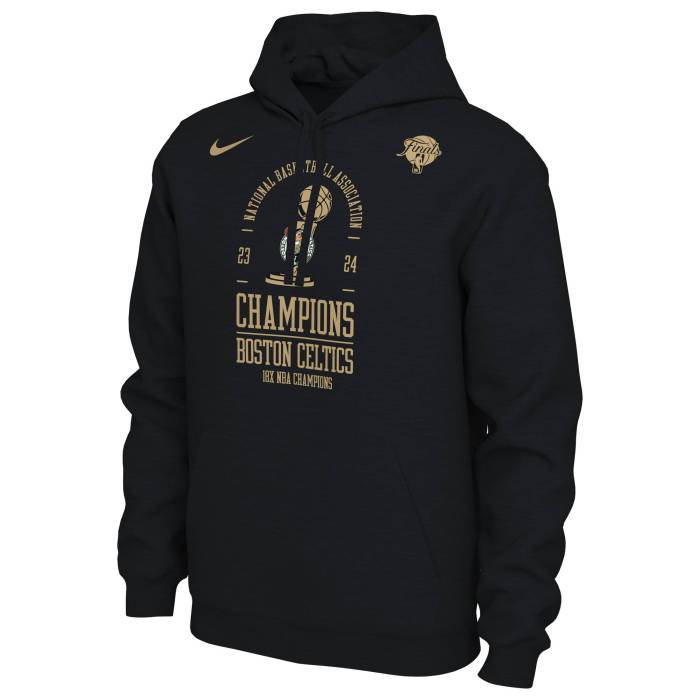 ナイキ Nike 【 Celtics Club Locker Room Hoodie Men's Black/Gold 】 セルティックス クラブ フーデ..