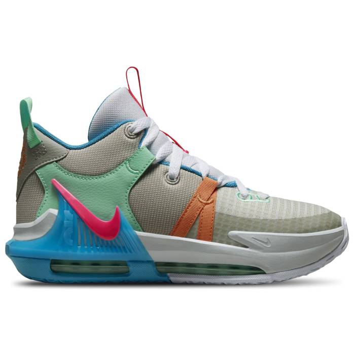 ʥ Nike  Lebron Witness Vii Boys' Grade School Hyper Pink/Cobbleston...