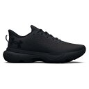 アンダーアーマー Under Armour 【 Infinite Men's Black/Black 】 靴 メンズ靴 スニーカー メンズ 黒色 ブラック