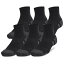 アンダーアーマー Under Armour 【 Perf Tech 6 Pack Quarter Socks Men's Black/Black/Jet Grey 】 テ..