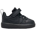 ナイキ Nike 【 Court Borough Low Recraft Boys' Toddler Black/Black/Black 】 コート キッズ ベ...