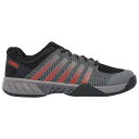 ケースイス K-Swiss 【 Express Light Pickleball Men's Black/Red 】 Express エクスプレス スポーツ アウトドア テニス シューズ メンズシューズ メンズ 黒色 ブラック Red 赤・レッド