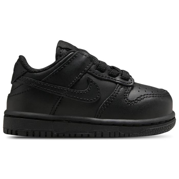 ナイキ Nike 【 Dunk Low Boys' Toddler Black/Black 】 ダンクロー キッズ ベビー マタニティ ベビーファッション 靴 スニーカー 黒色 ブラック
