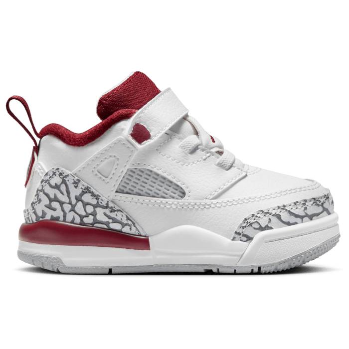 ʥ 硼 Jordan  Spizike Low Boys' Toddler White/Team Red/Wolf Grey ...