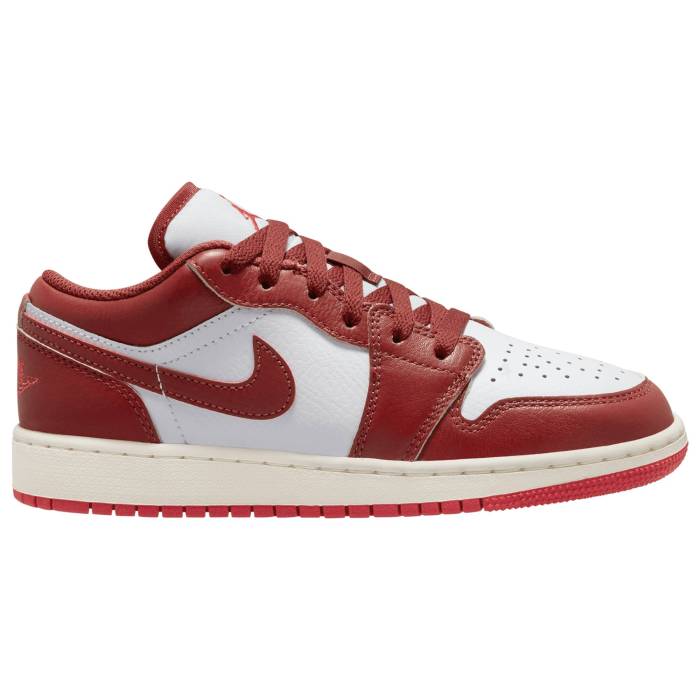 ʥ 硼 Jordan  Air 1 Low Se Boys' Grade School Lobster/Dune Red/Wh...