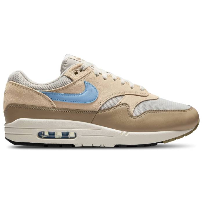 【★スーパーSALE★12/11深夜2時迄】ナイキ Nike 【 Air Max 1 Men's Light Bone/Psychic Blue 】 マックス 靴 メンズ靴 スニーカー メンズ 青色 ブルー