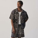 Lckr 【 Camp Shirt Men's Black 】 メンズファッション トップス その他 メンズ 黒色 ブラック