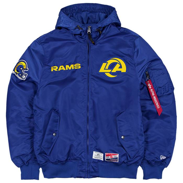 ˥塼 New Era  Rams Alpha Jacket Men's Blue/Blue  ॺ ե Jacket ...