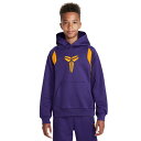 ナイキ Nike 【 Kobe Tf Fundamental Pullover Hoodie Pd Boys' Grade School Court Purpl...