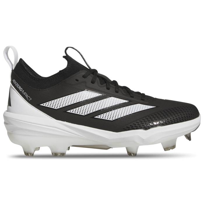 アディダス Adidas 【 Adizero Impact Tpu Dugout Men's White/Black 】 アディゼロ インパクト スポーツ アウトドア 野球 ソフトボール スパイク メンズ 白色 ホワイト 黒色 ブラック
