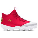 アンダーアーマー Under Armour 【 Harper 9 Rm Men's Red/White/Metallic Gold 】 スポーツ アウトドア ア...